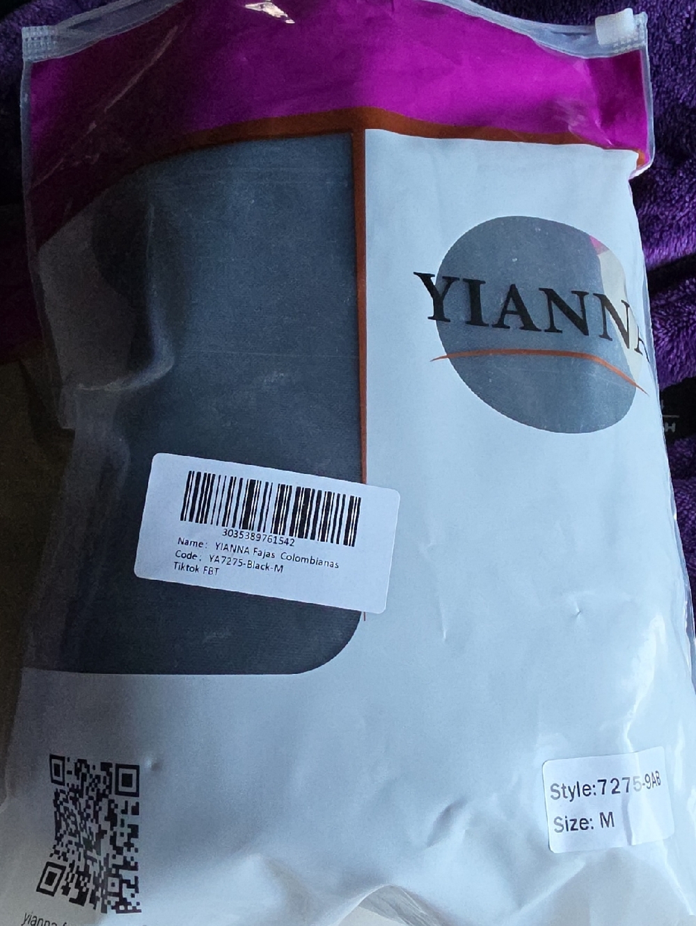 Yianna Black High-Compression Shapewear Briefs - Smooth Sculpting Support